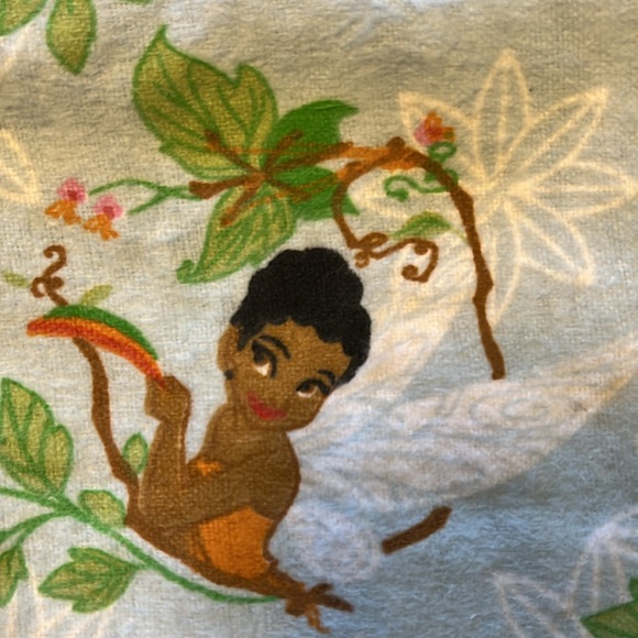 Disney FAIRIES TINKERBELL & FRIENDS FAIRY Flannel Fabric - Picture 5 of 8